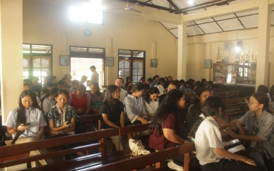 Rekoleksi Nasrani di SMP N 1 Depok Tahun 2026